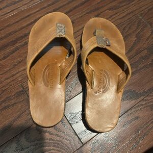 Rainbow Classic Tan Sandals